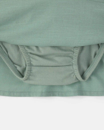 Baby Girl Pocket Skort - Green