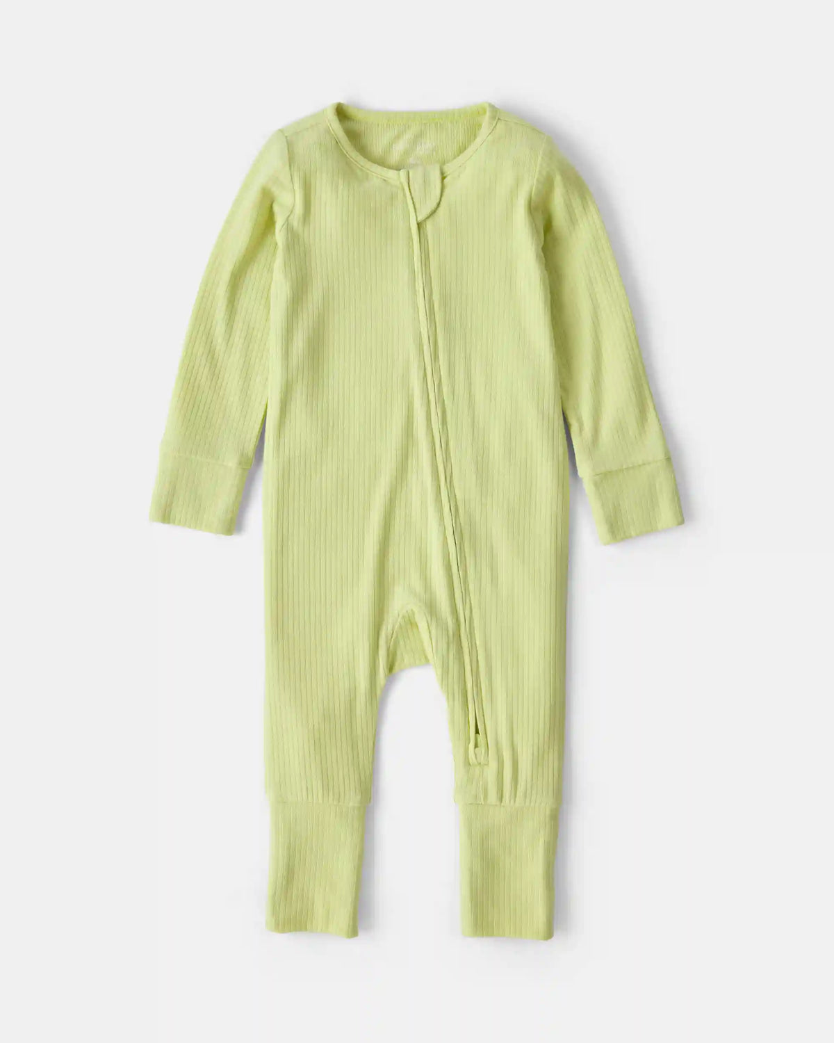 Baby PurelySoft™ 2-Way Zip Sleep & Play Pajamas - Green