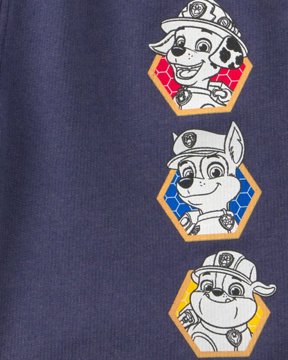 Baby Boy 2-Piece PAW Patrol® Short-Sleeve Top & Short Set - Navy Blue