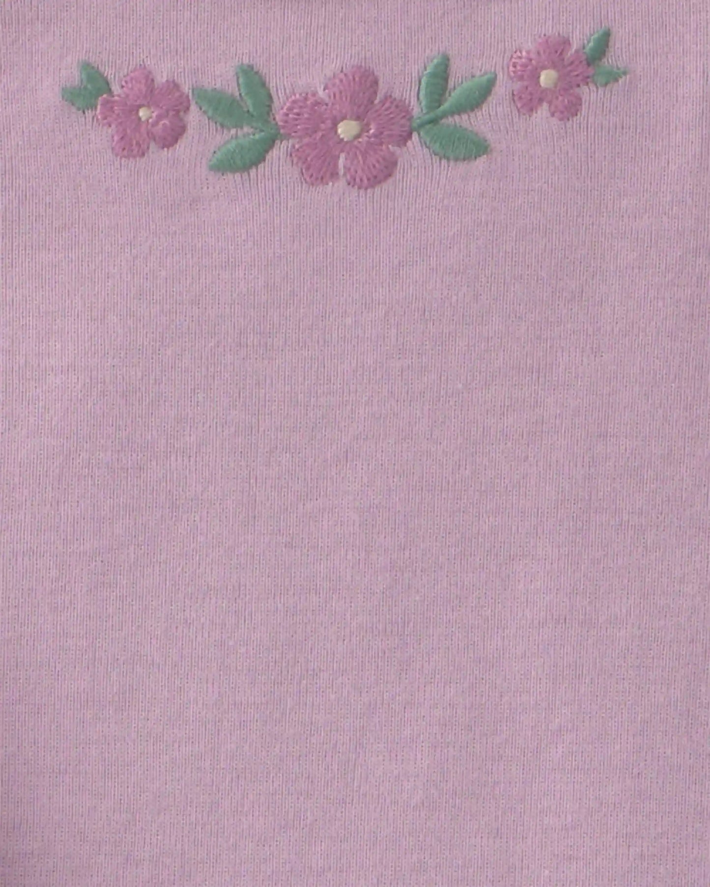 Baby Girl 3-Piece Floral Layering Set - Purple/Ivory