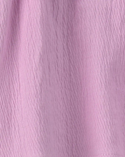 Baby Girl 4-Piece Long-Sleeve Top & Pant Set - Purple
