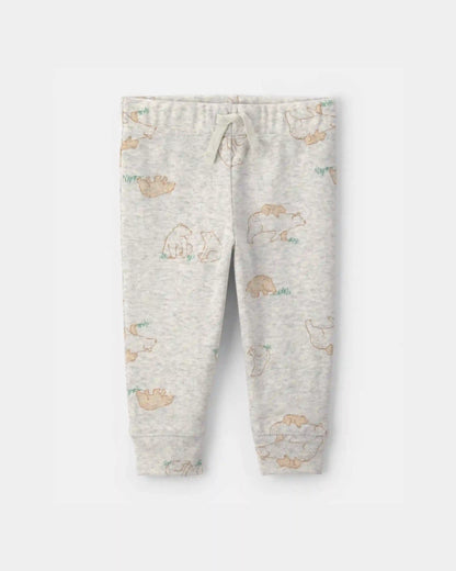 Baby 4-Piece Bear Layering Set - Grey