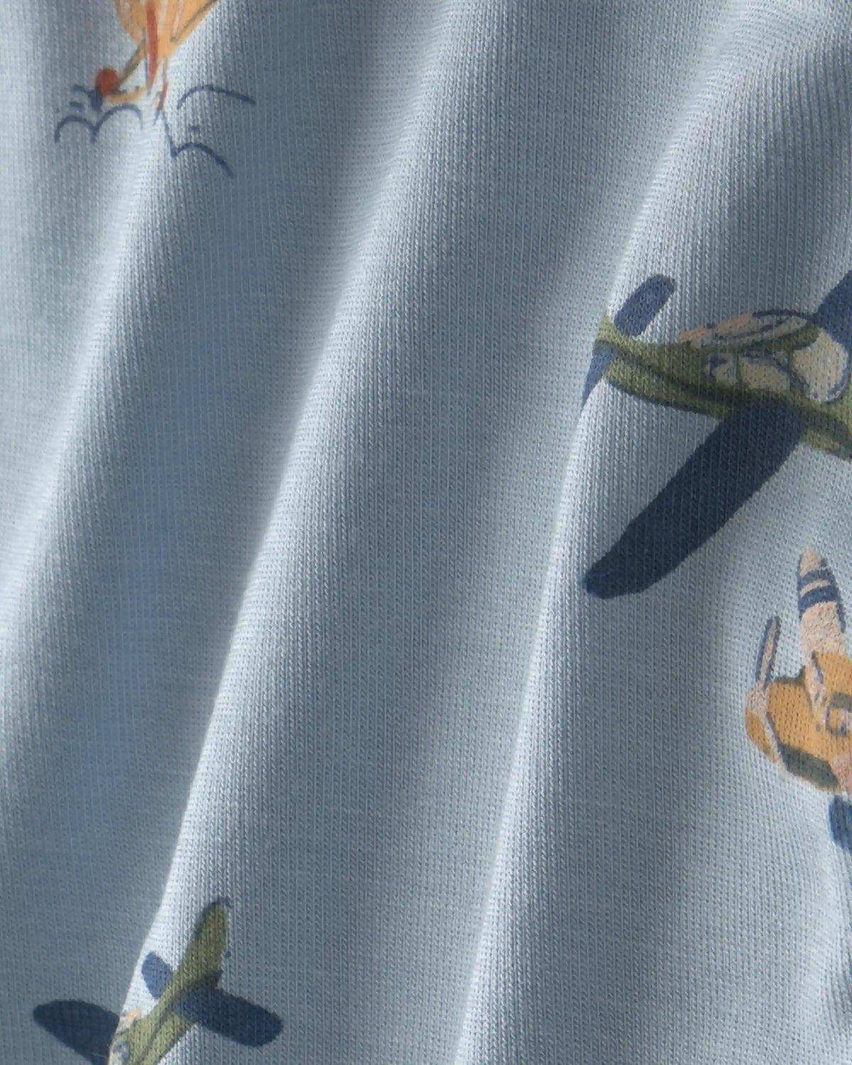 Baby Boy 2-Pack PurelySoft™ Vintage Plane Rompers - Blue