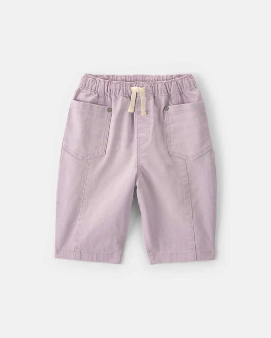 Baby Girl Barrel Pants - Purple