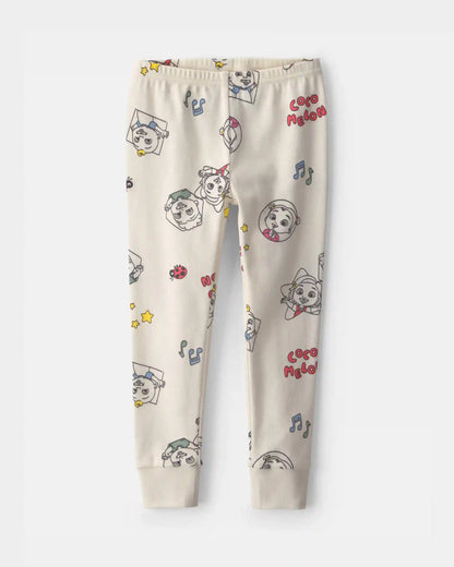 Baby 2-Piece CoComelon Short-Sleeve Pajama Set - Cream