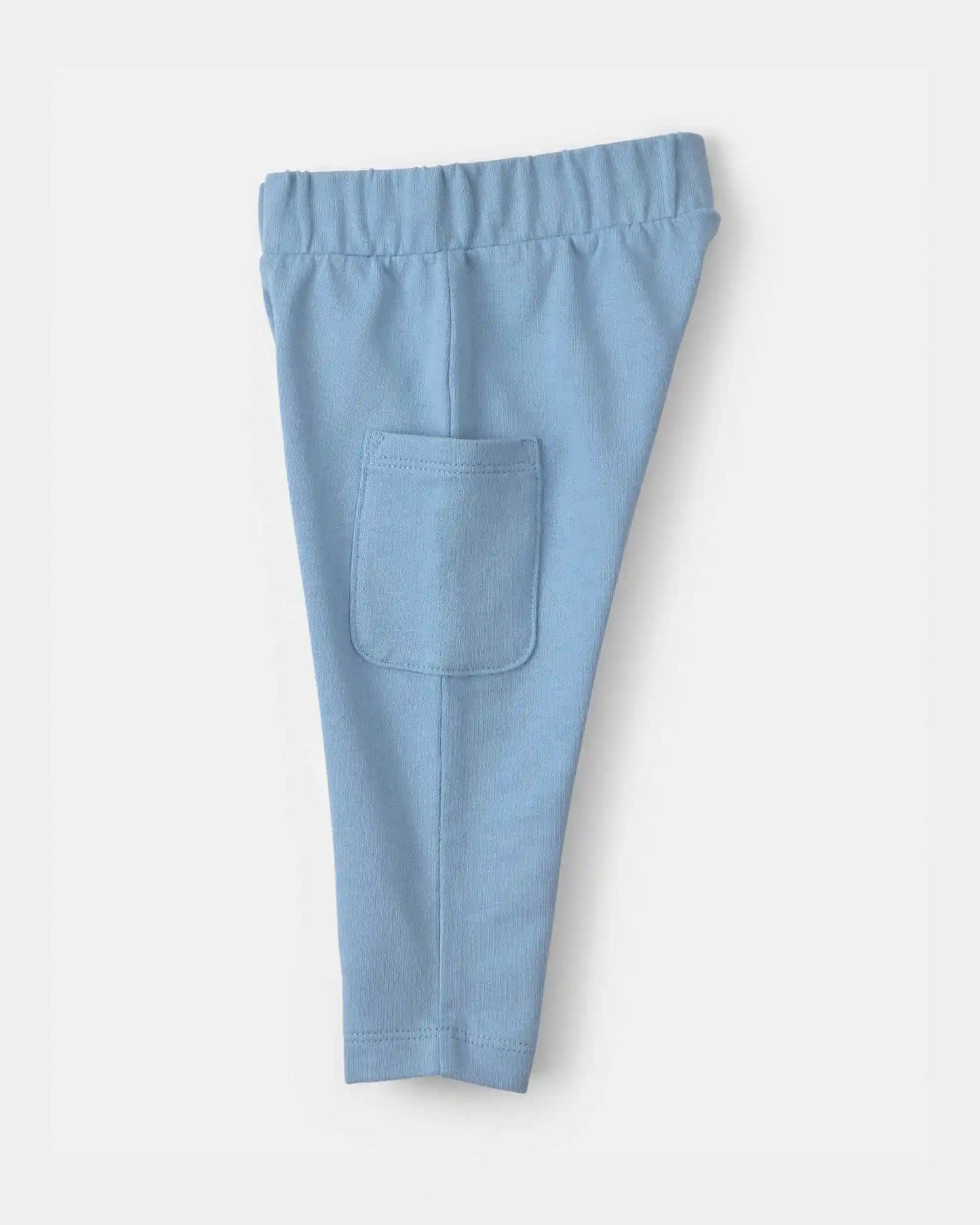 Baby Boy 3-Piece 'Little Buddy' Top & Pant Set - Blue/Ivory