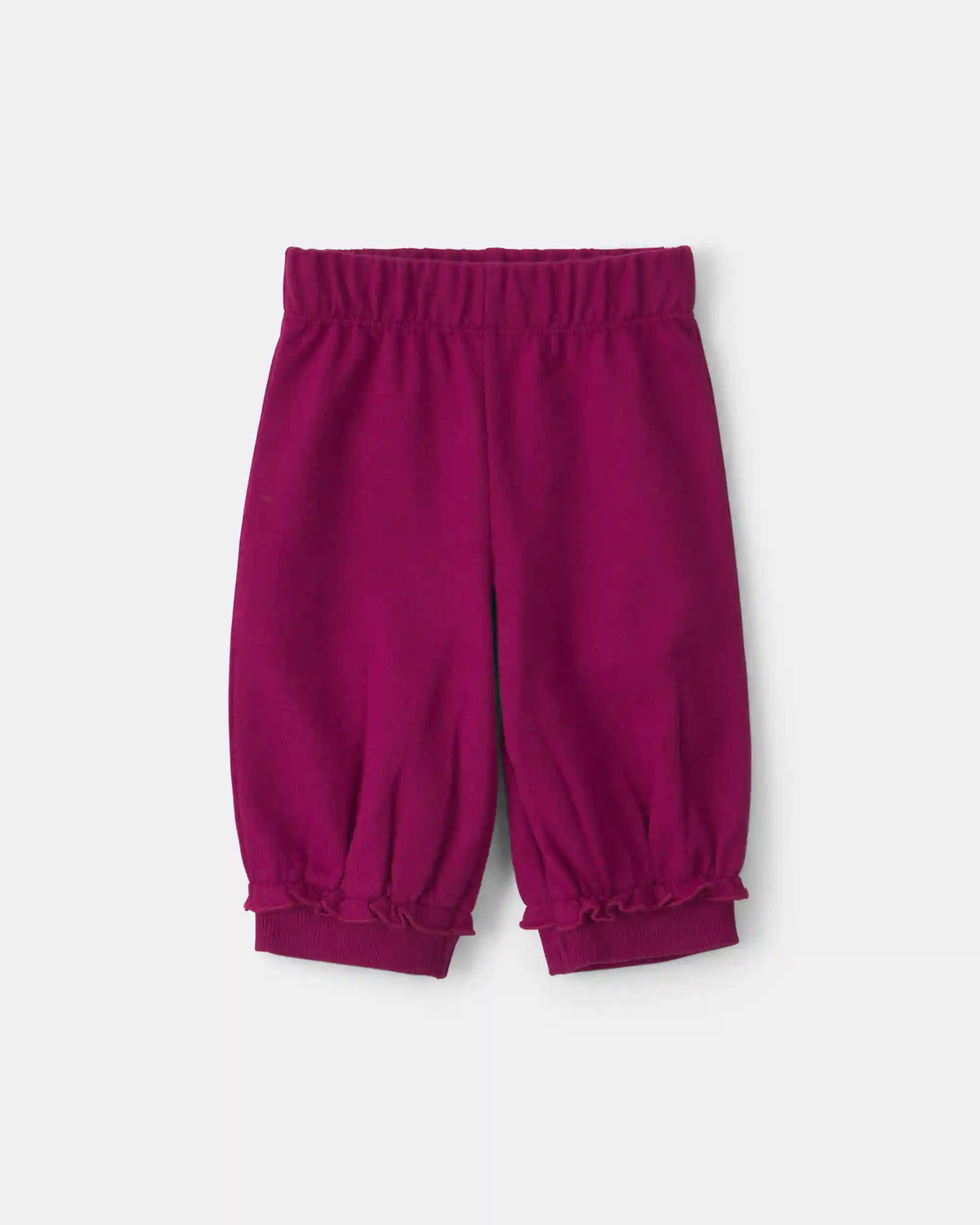 Baby Girl 3-Piece Heart French Terry Layering Set - Burgundy
