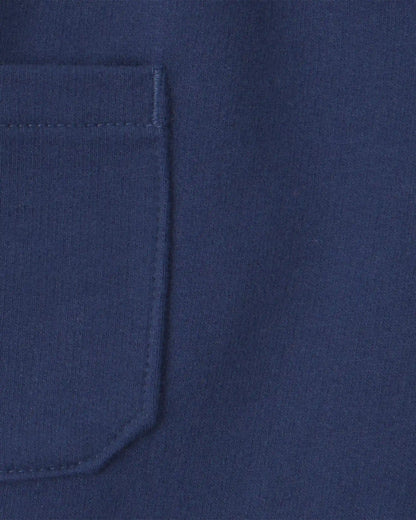 Baby Boy 3-Piece Buffalo Check Long-Sleeve Layering Set - Navy Blue