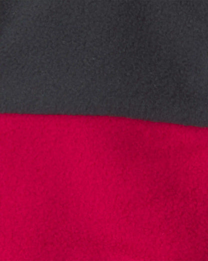 Baby Boy 3-Piece Christmas Fleece Layering Set - Red/Black/Cream