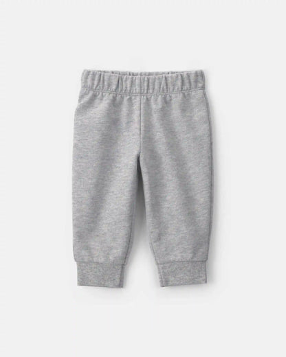 Baby Boy 3-Piece French Terry Layering Set - Grey/Blue