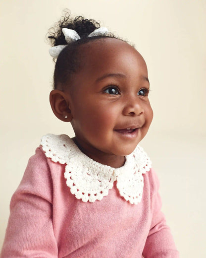 Baby Girl 2-Piece Long-Sleeve Sweater Top & Pant Set - Pink