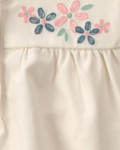 Baby Girl 2-Piece Floral Long-Sleeve Top & Pant Set - Pink/Cream