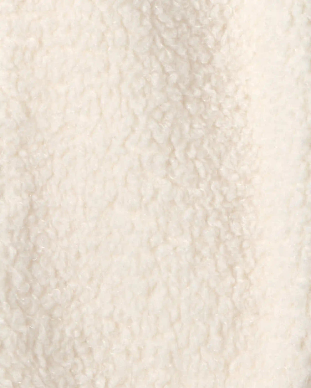 Baby 2-Piece Lamb Fleece Long-Sleeve Top & Pant Set - Cream