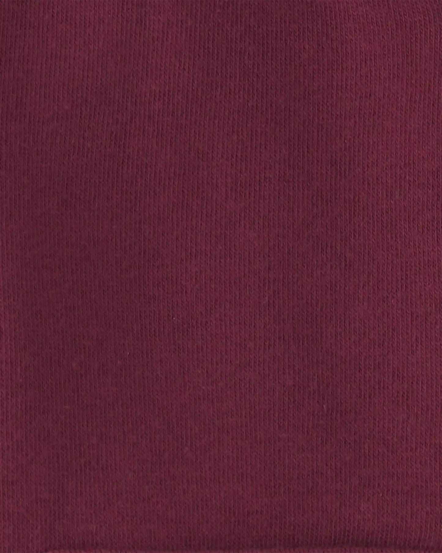 Baby Boy Fleece Zip-Up Hoodie - Burgundy