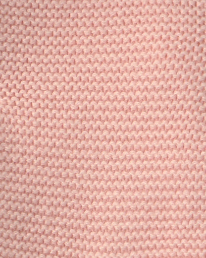 Baby Girl Bear Sweater Knit Hooded Jacket - Pink