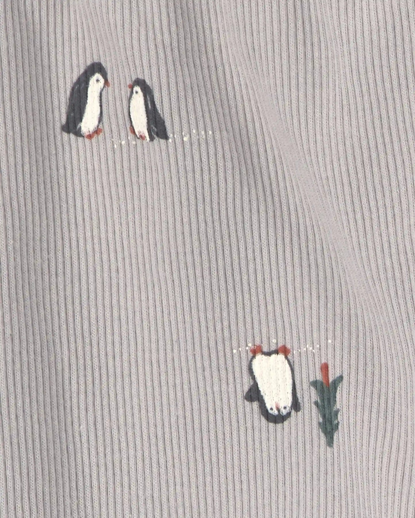 Baby Boy 2-Pack Penguin Pull-On Pants - Grey