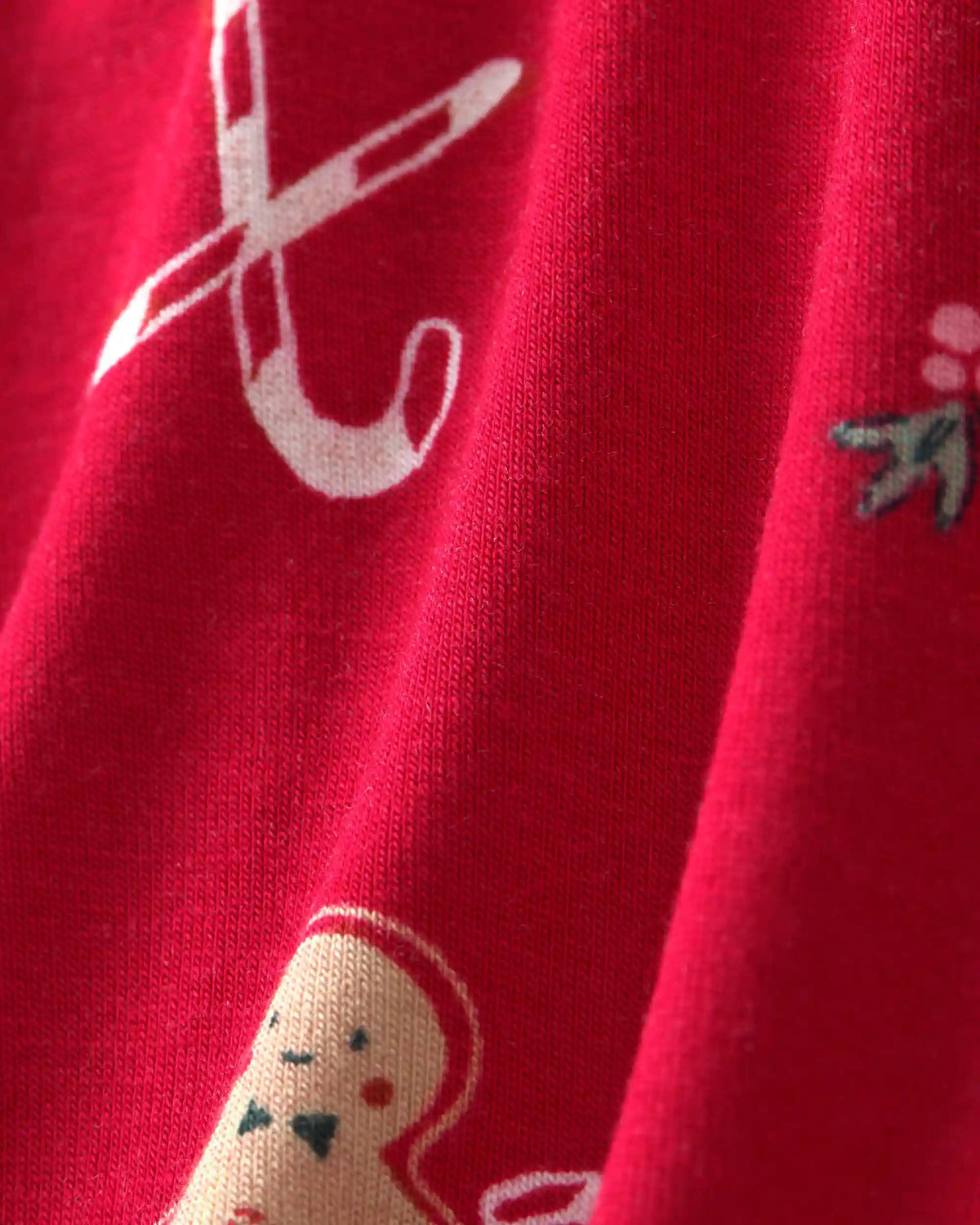 Baby Christmas PurelySoft™ 2-Way Zip Sleep & Play Pajamas - Red