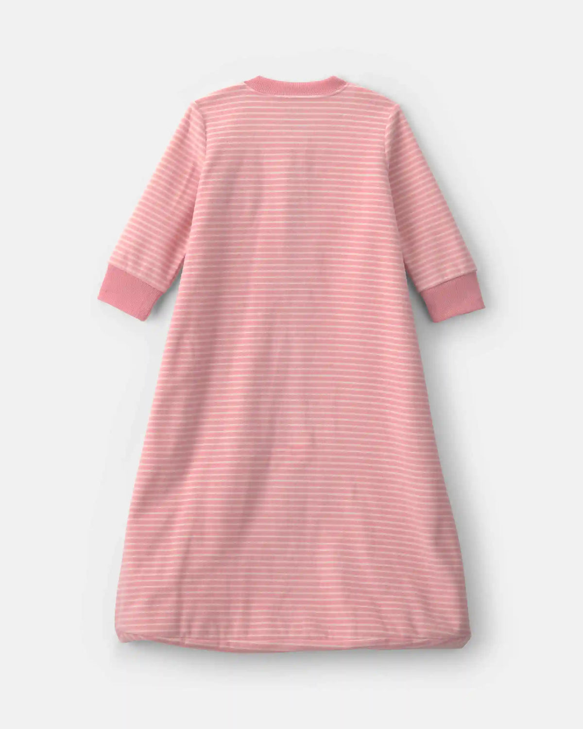 Baby Girl Striped Fleece Sleep Bag - Pink