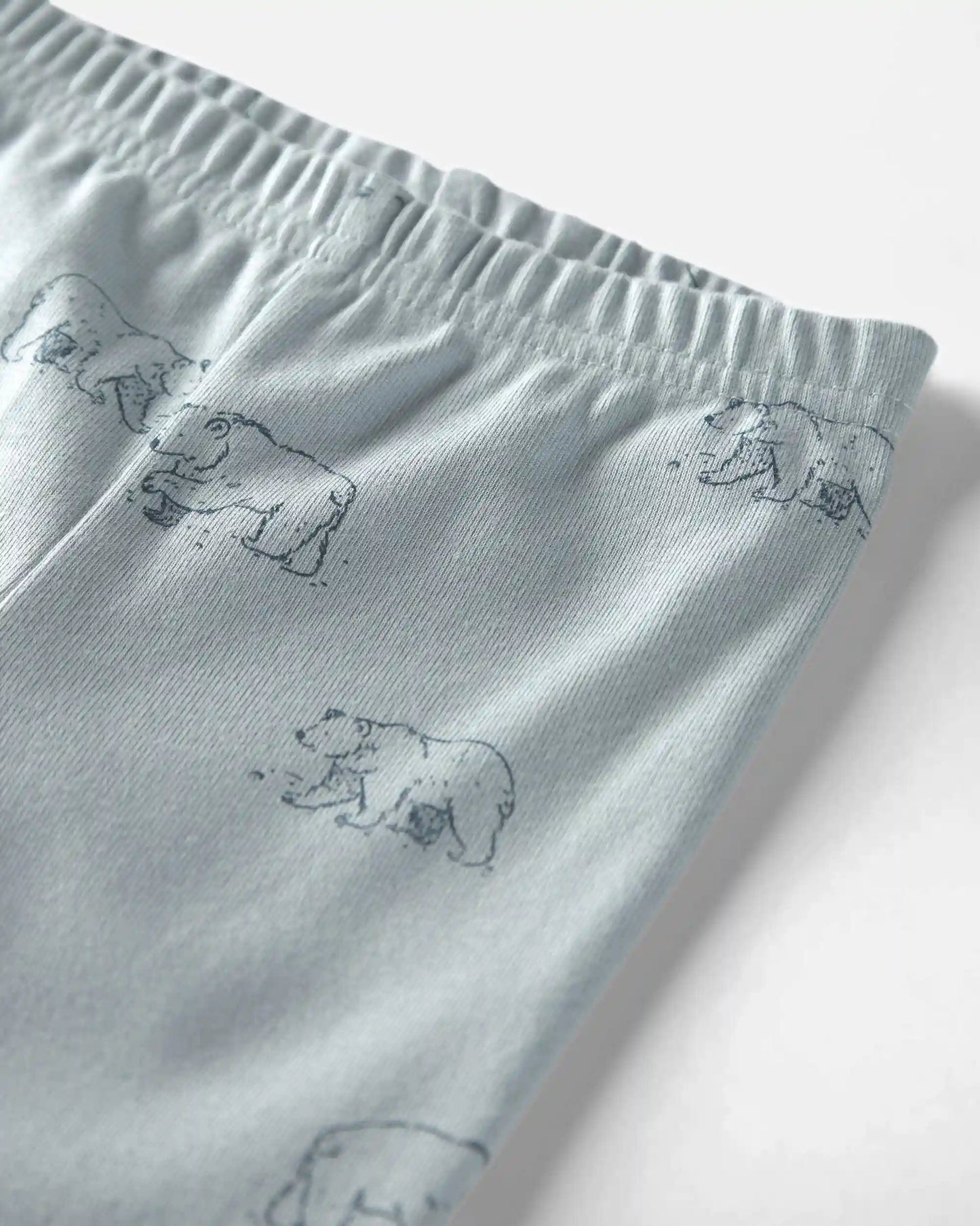 Baby 2-Piece Organic Cotton Pajamas in Winter Bears