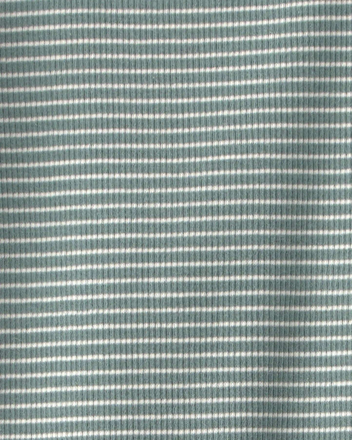 Baby 2-Piece Organic Cotton Ribbed Pajamas in Stripes