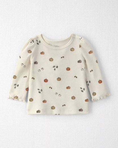 Baby Girl 2-Piece Organic Cotton Corduroy Jumper Set