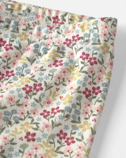 Baby Girl 2-Piece Organic Cotton Pajamas in Floral