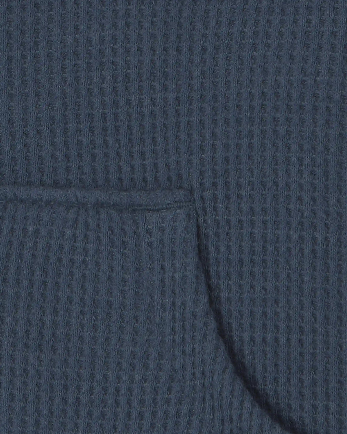 Baby Boy Recycled Teddy Fleece Waffle Knit Hooded Jacket Made with Organic Cotton