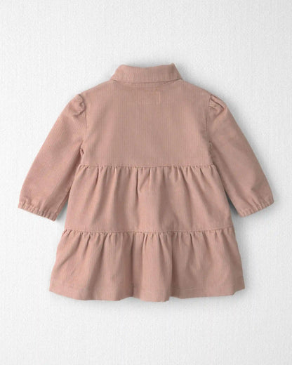 Baby Girl Organic Cotton Corduroy Dress