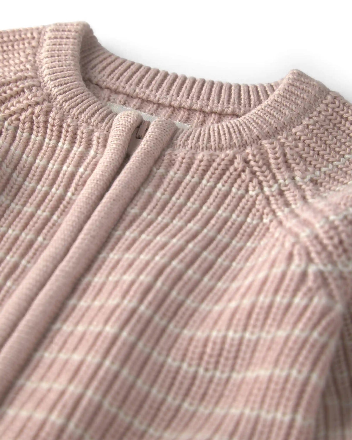 Baby Girl Organic Cotton Sweater Knit Jumpsuit