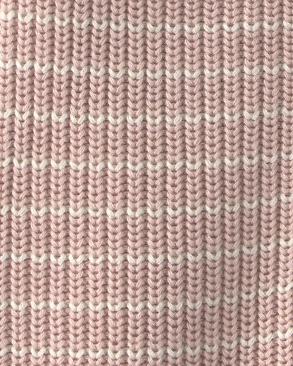 Baby Girl Organic Cotton Sweater Knit Jumpsuit