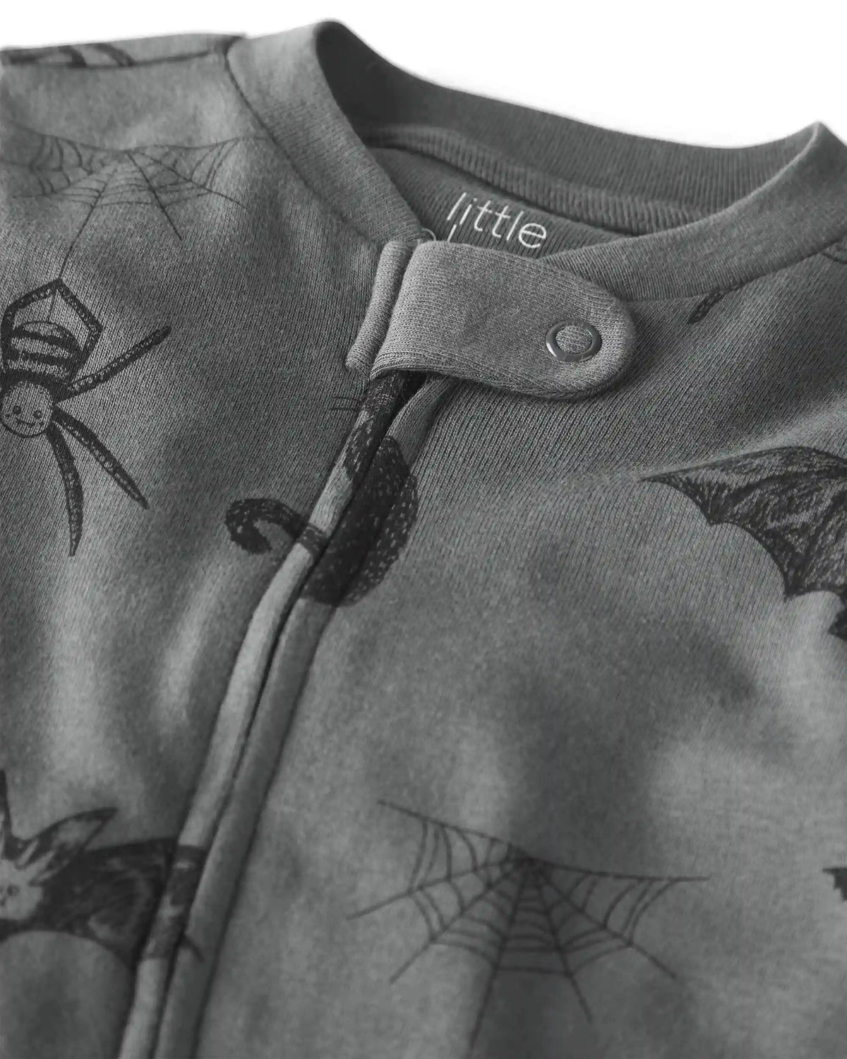 Baby Organic Cotton Sleep & Play Pajamas in Spooky Creatures