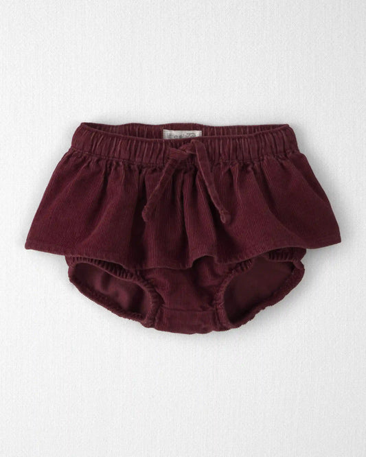 Baby Girl Organic Cotton Corduroy Skirt