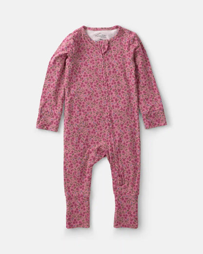 Baby Girl Floral PurelySoft™ 2-Way Zip Sleep & Play Pajamas - Pink