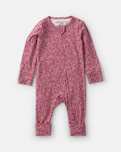 Baby Girl Floral PurelySoft™ 2-Way Zip Sleep & Play Pajamas - Pink
