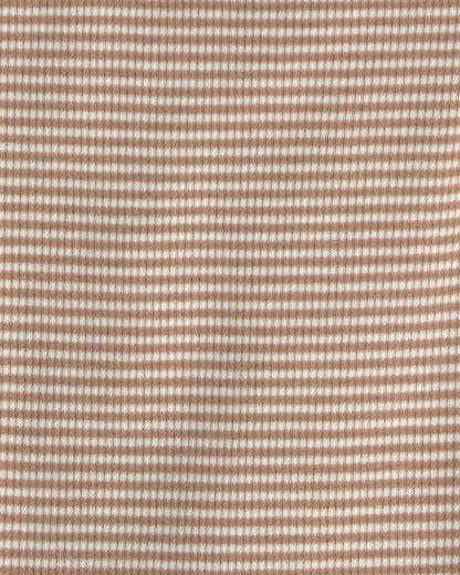 Baby Boy 3-Pack Dog Striped Long-Sleeve Multipack Bodysuits - Brown/Green