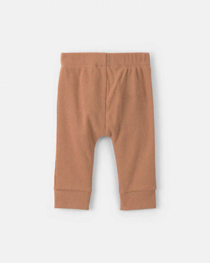 Baby Boy 2-Pack Dog Striped Pull-On Pants - Brown/Green