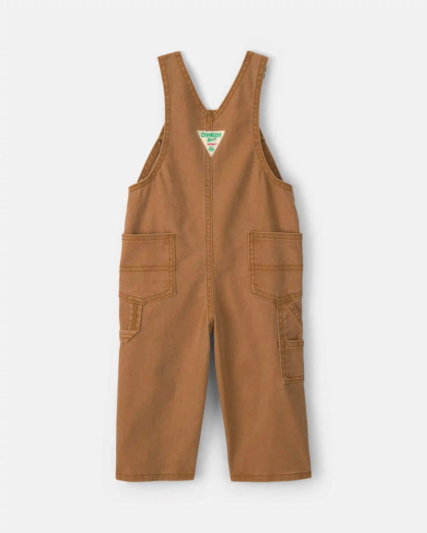 Baby Overalls - Brown