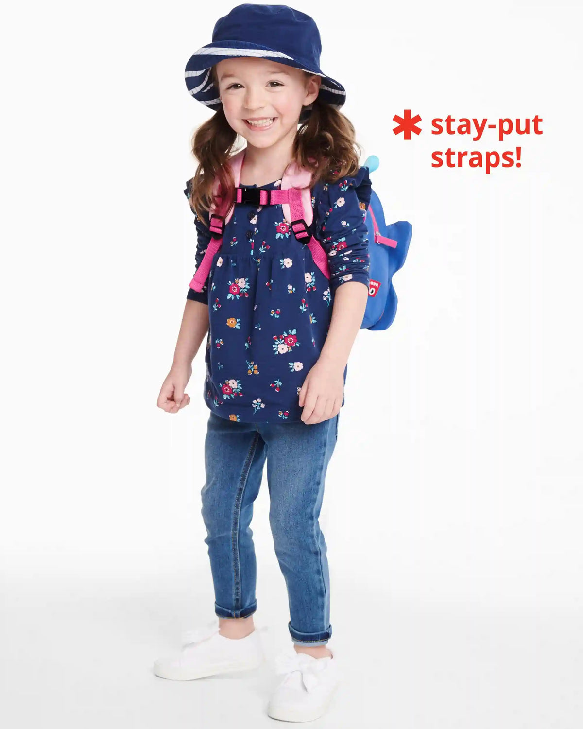 Zoo Mini Backpack With Safety Harness - Butterfly