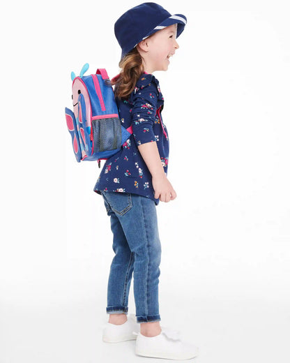 Zoo Mini Backpack With Safety Harness - Butterfly