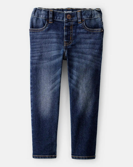 Toddler Boy Dark Blue Wash Classic Jeans