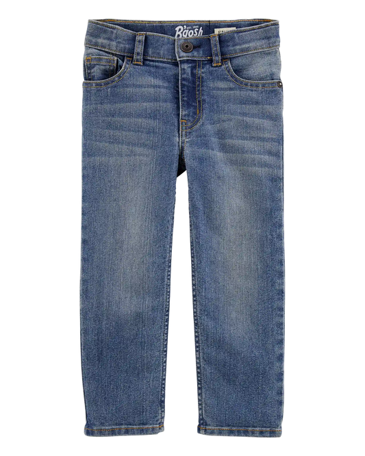 Toddler Neutral Medium Wash Straight-Leg Jeans