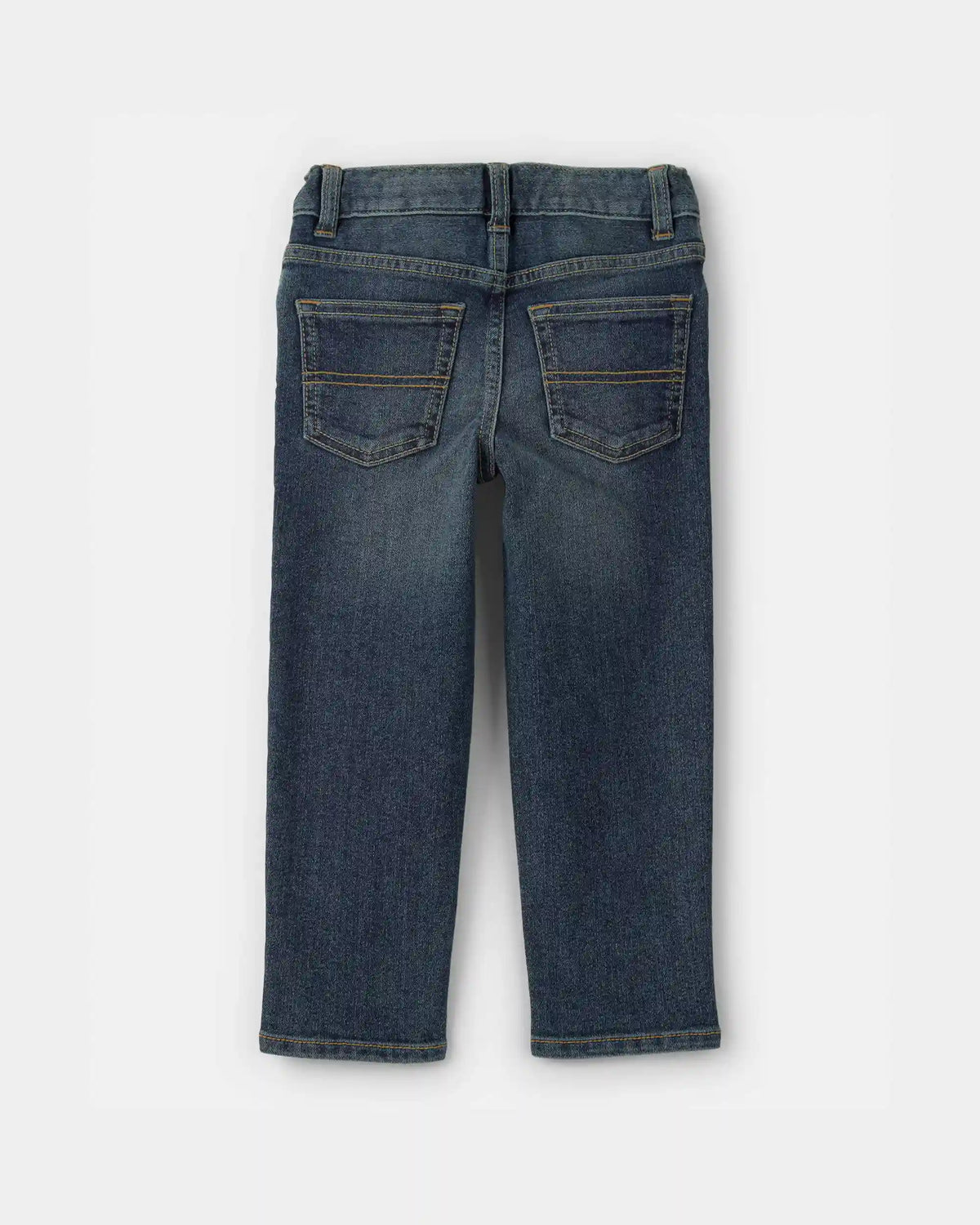Toddler Neutral Faded Dark Wash Straight-Leg Jeans