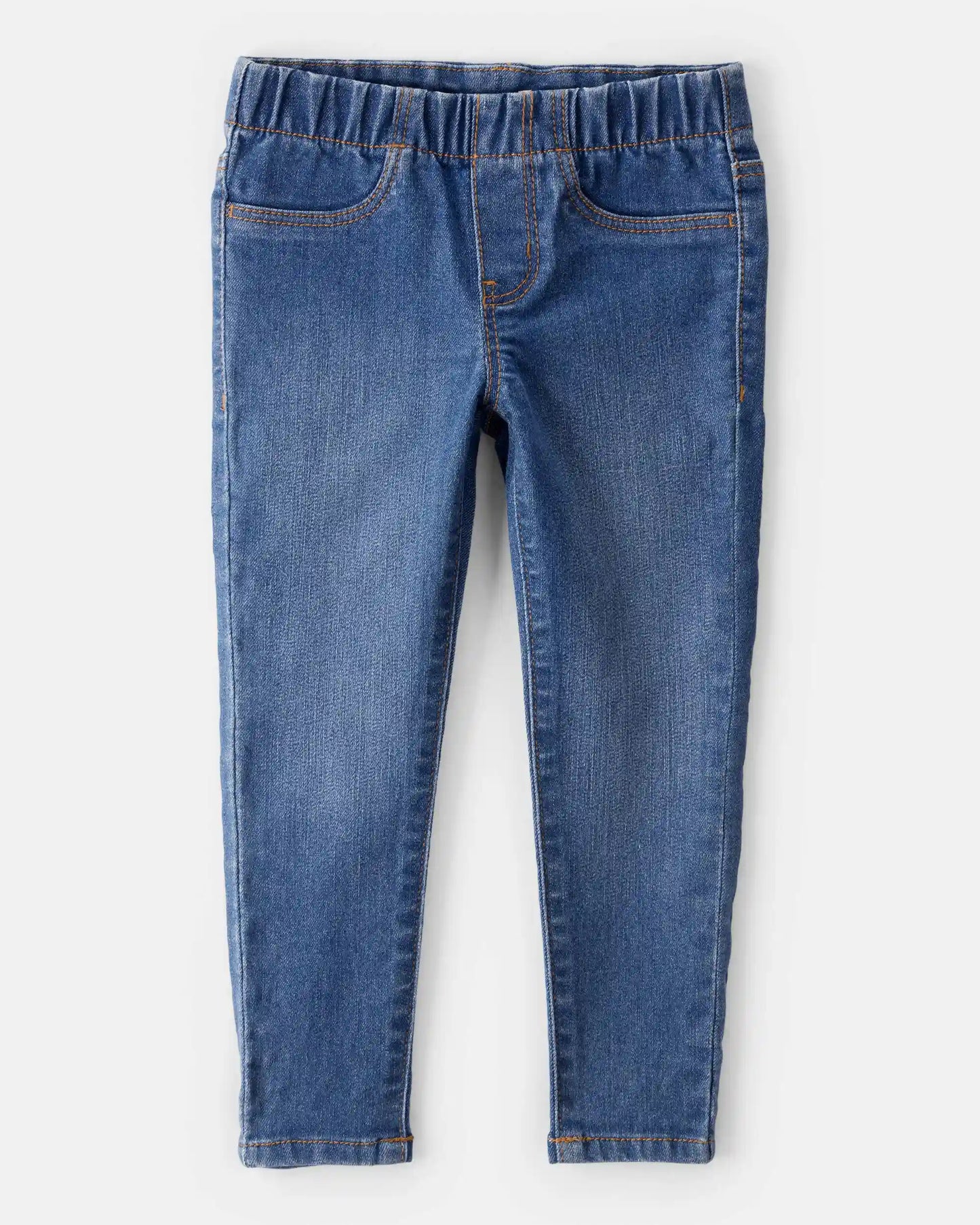 Toddler Girl Dark Wash Elastic-Waist Jeggings
