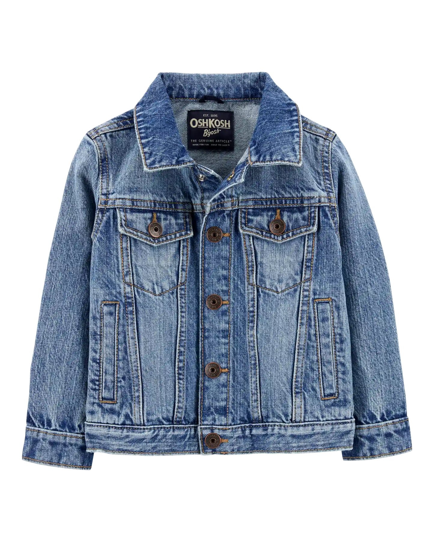 Toddler Denim Jacket - Medium Wash