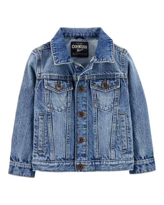 Toddler Denim Jacket - Medium Wash
