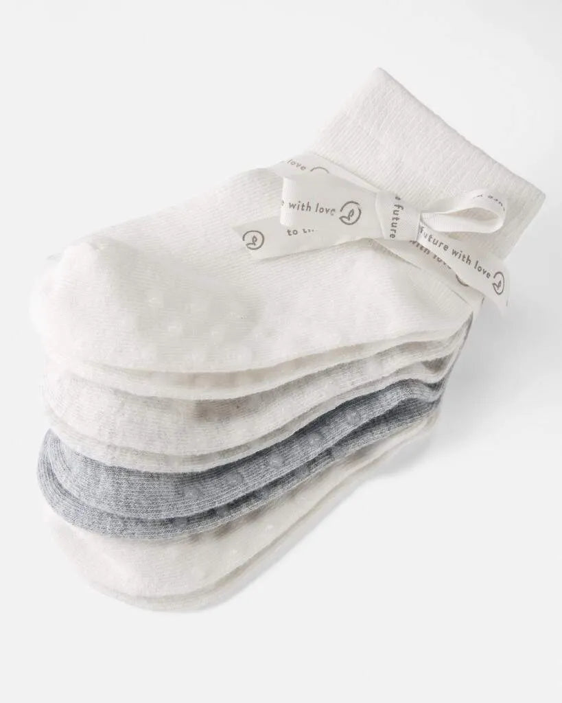 Toddler 4-Pack Slip Resistant Socks