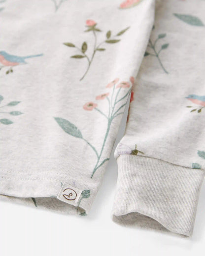 Toddler Girl Organic Cotton Pajamas Set