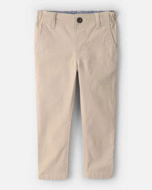 Toddler Boy Slim Tapered Chino Pants - Khaki
