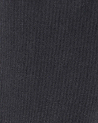 Toddler Girl Cotton Stretch Leggings - Black
