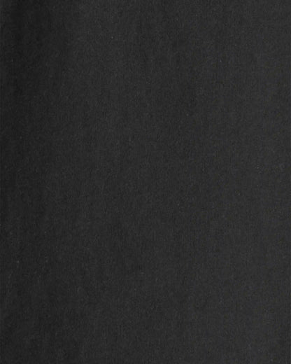 Toddler Boy Solid Short-Sleeve Tee - Black